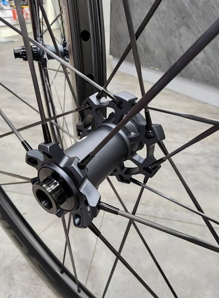 獵犬輪組 Salukivi G3 50D 公路車 碳纖維 碟煞輪組 1350g G3編法 G350:圖片 5