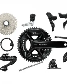 SHIMANO 105 R7170 Di2 碟煞電變 變速套件｜12速 全新 原廠散裝 大全套（含大盤碟盤）