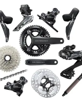 SHIMANO Ultegra R8170 Di2 碟煞電變 變速套件｜12速 全新 原廠散裝 大全套（含大盤碟盤）